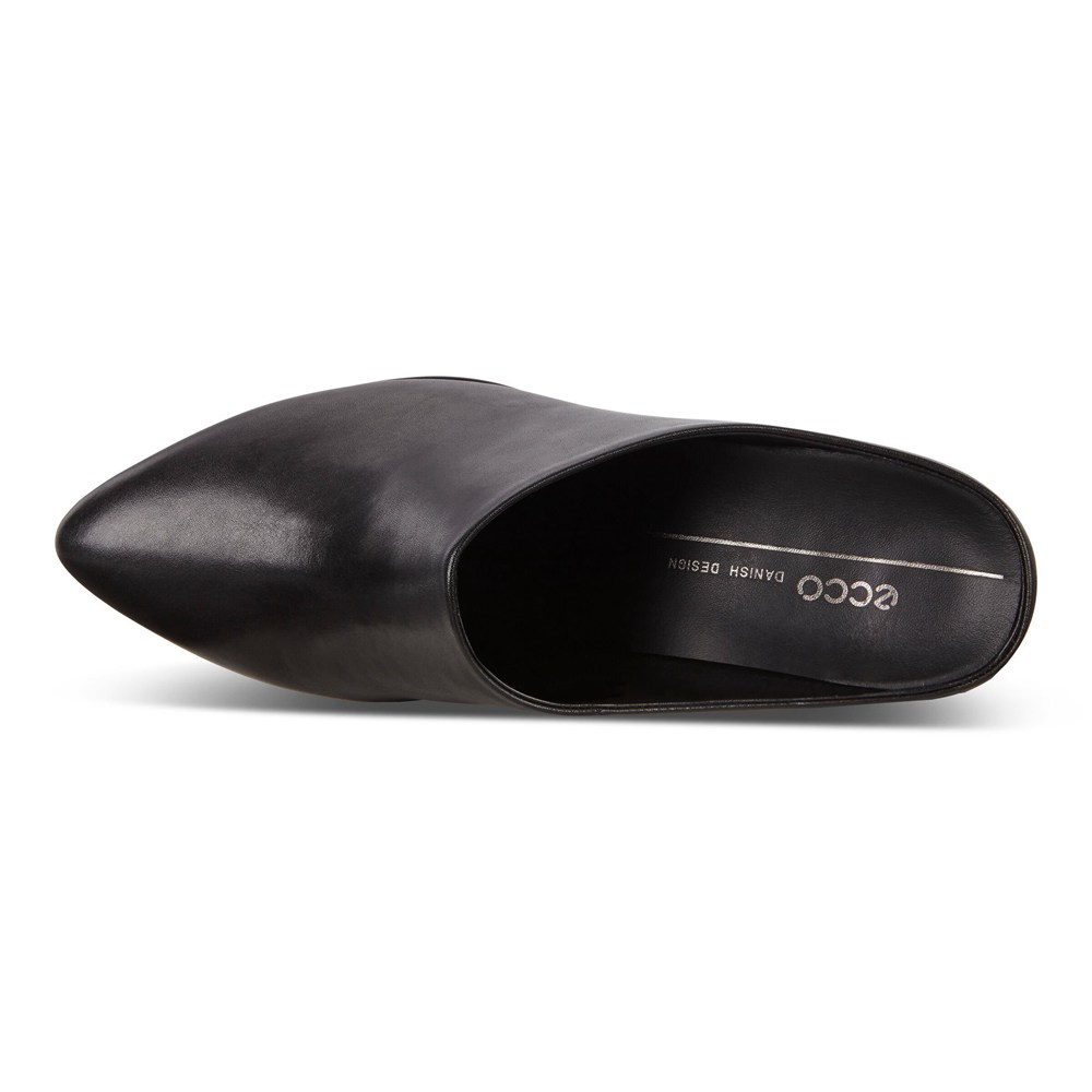 Mulas Mujer - ECCO Shape 45 Pointy Sleek - Negros - OBK465180